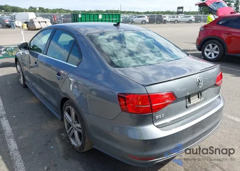 2017 Volkswagen Jetta Gli из США, поврежденный, VIN 3VW4T7AJ7HM348327